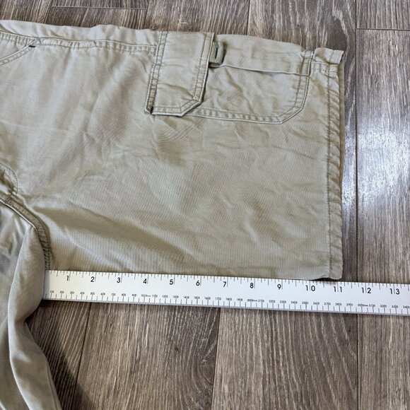 Kids Tan Cargo Shorts - Picture 6 of 16